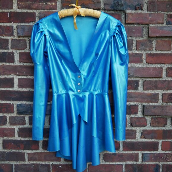 Fairy Princess Latex Puff Sleeve Top Fairy Princess Latex Puff Sleeve Top